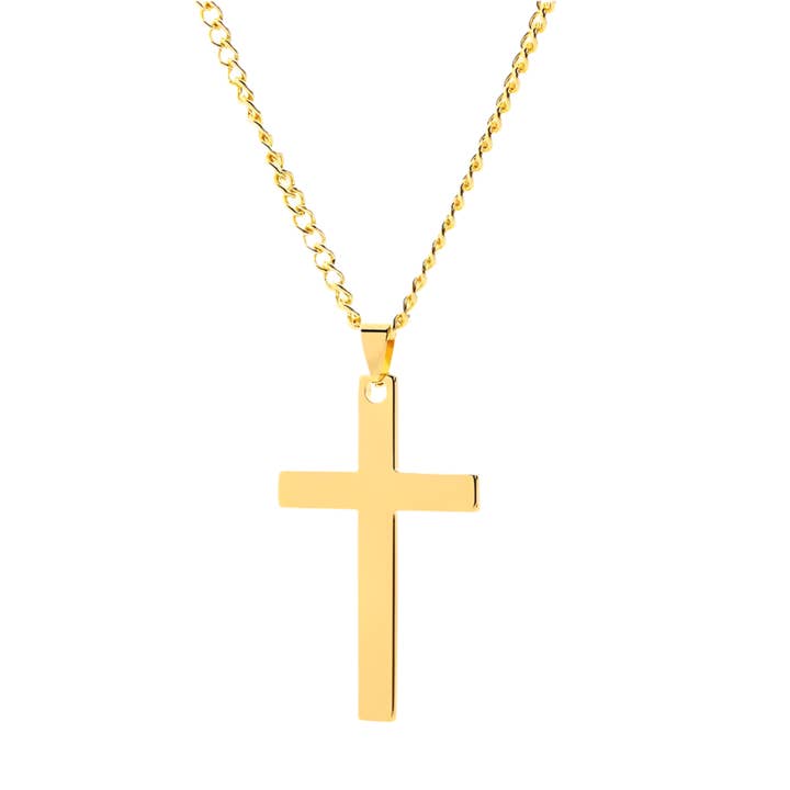 Cross necklace for wholesale by Glam Bar Bazaar