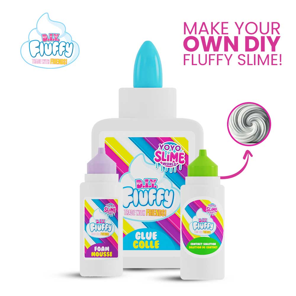 YOYO World - Wholesale Putty/Slime - Kids - DIY Fluffy & Glitter Slime Kit for Kids | Pack of 123
