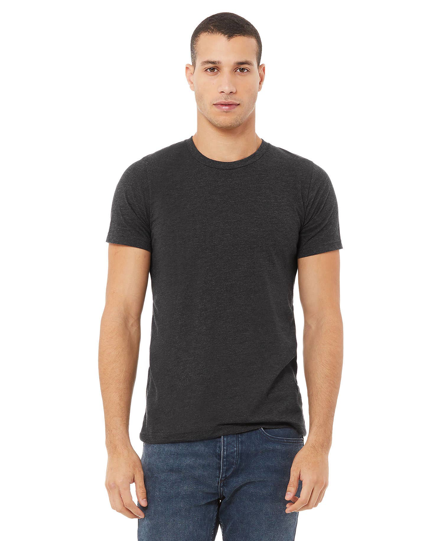 Print The Dream - Wholesale T-Shirt - Unisex - Bella Canvas 3001 Heather CVC T-shirt, Unisex Soft Shirts24