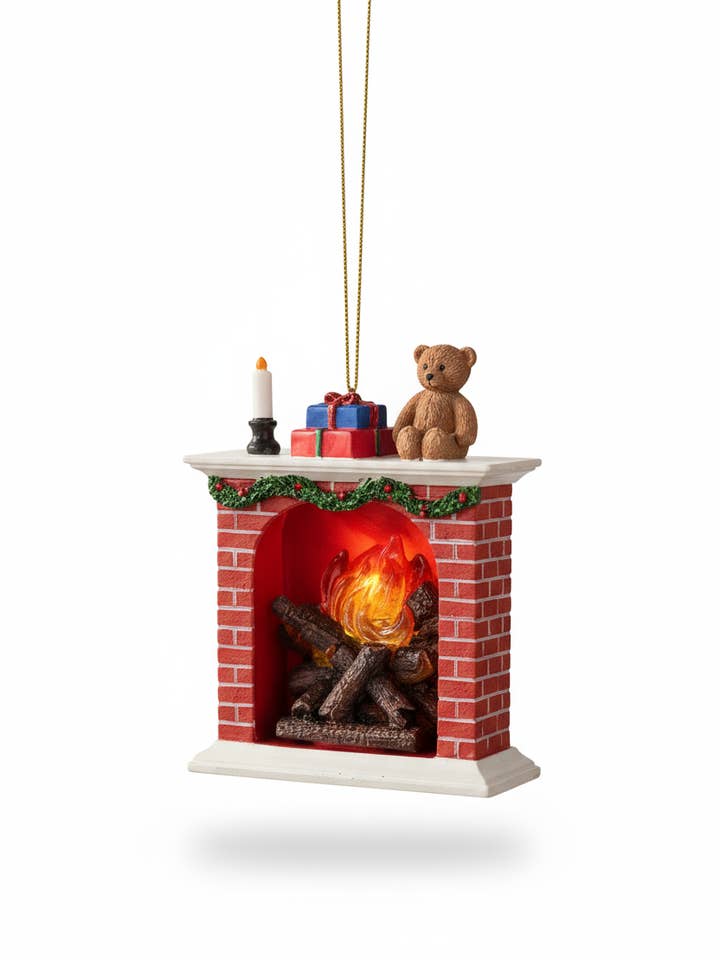 Fireplace Ornament with Flickering Flame for wholesale by Flair Interiors