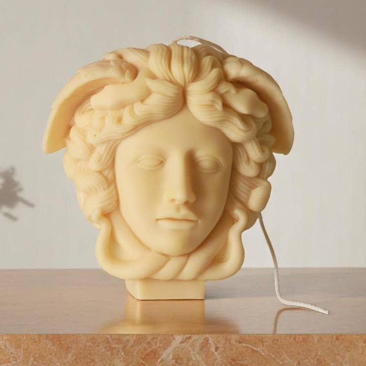 Huge Luxury Medusa Candle for wholesale by Agaboo Candle