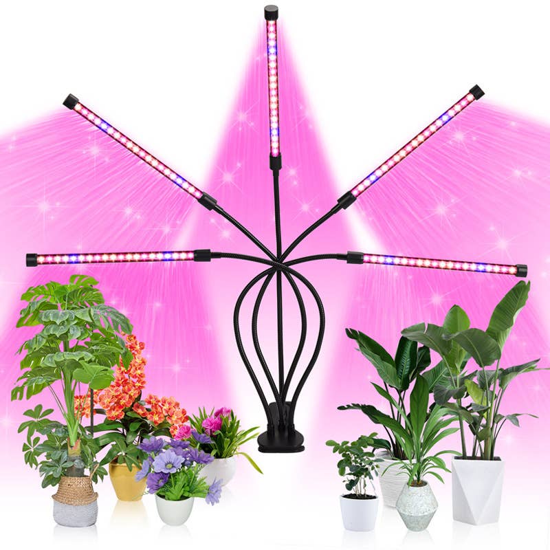 Shop Celino - Wholesale Garden Tool - Adjustable LED Grow Light, 1-5 Heads, Full Spectrum, Timer2