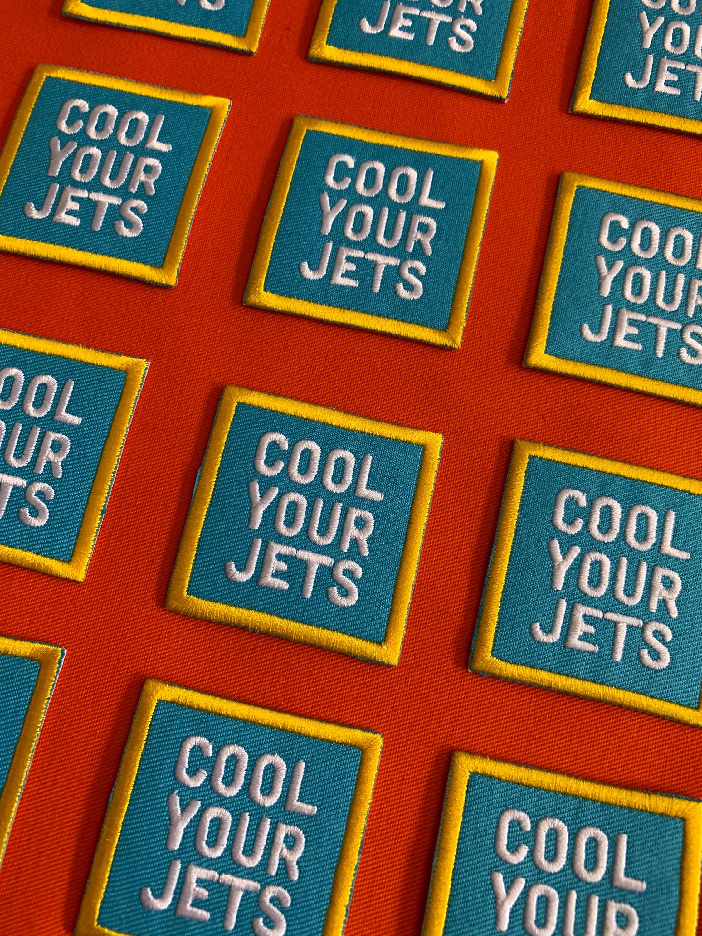 MBMB - Wholesale Patch - Cool Your Jets- Iron On Patch2