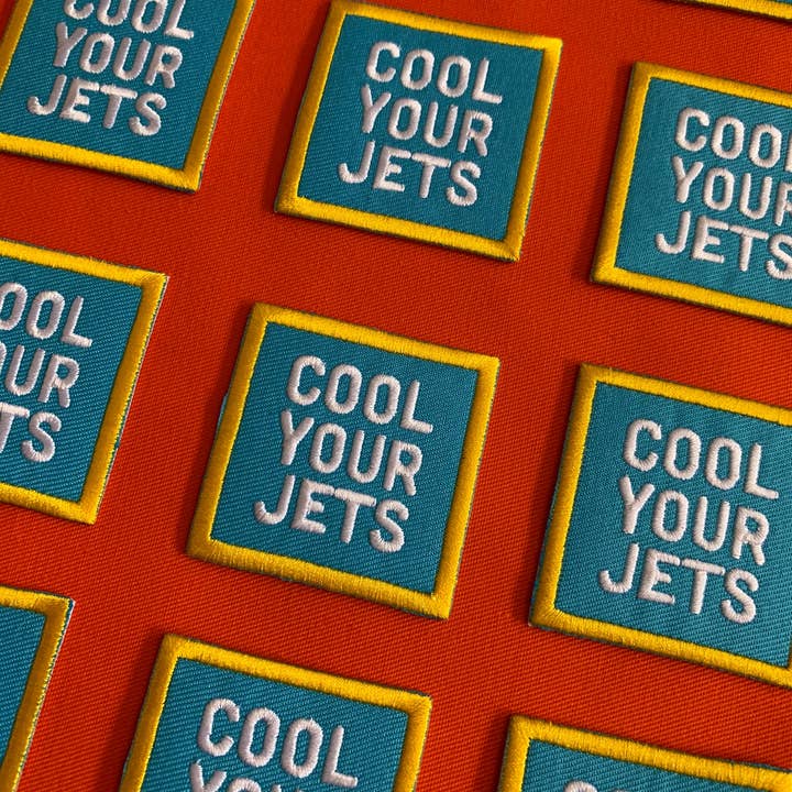 MBMB - Wholesale Patch - Cool Your Jets- Iron On Patch2