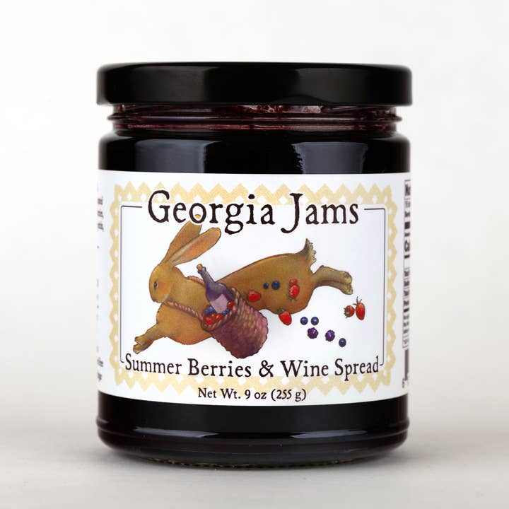 Summer Berries & Wine - 9oz for wholesale by Georgia Jams