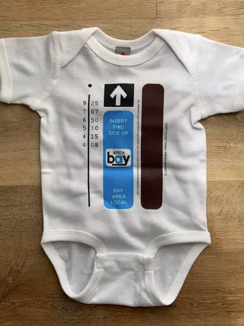 B(art) Infant Onesie for wholesale by New Skool
