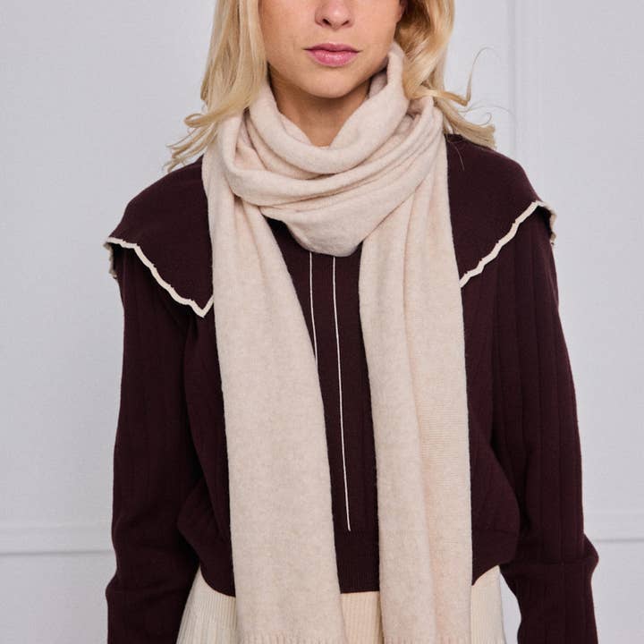 BYREN | ÉLINE L'ATELIER - Wholesale Scarf - Women's - Wool scarf FL201SD3