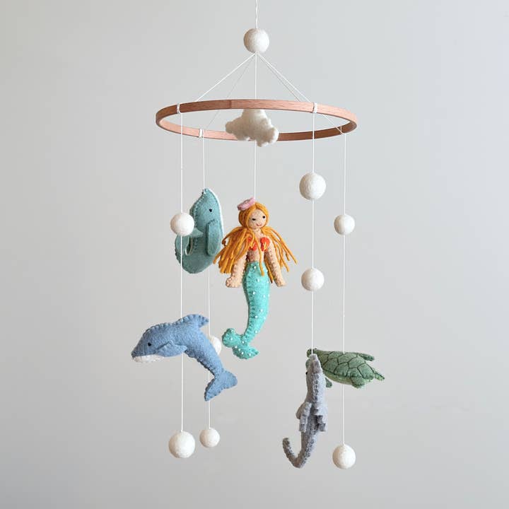 Ganapati - Wholesale Baby Mobile - Baby Mobile - Mermaid