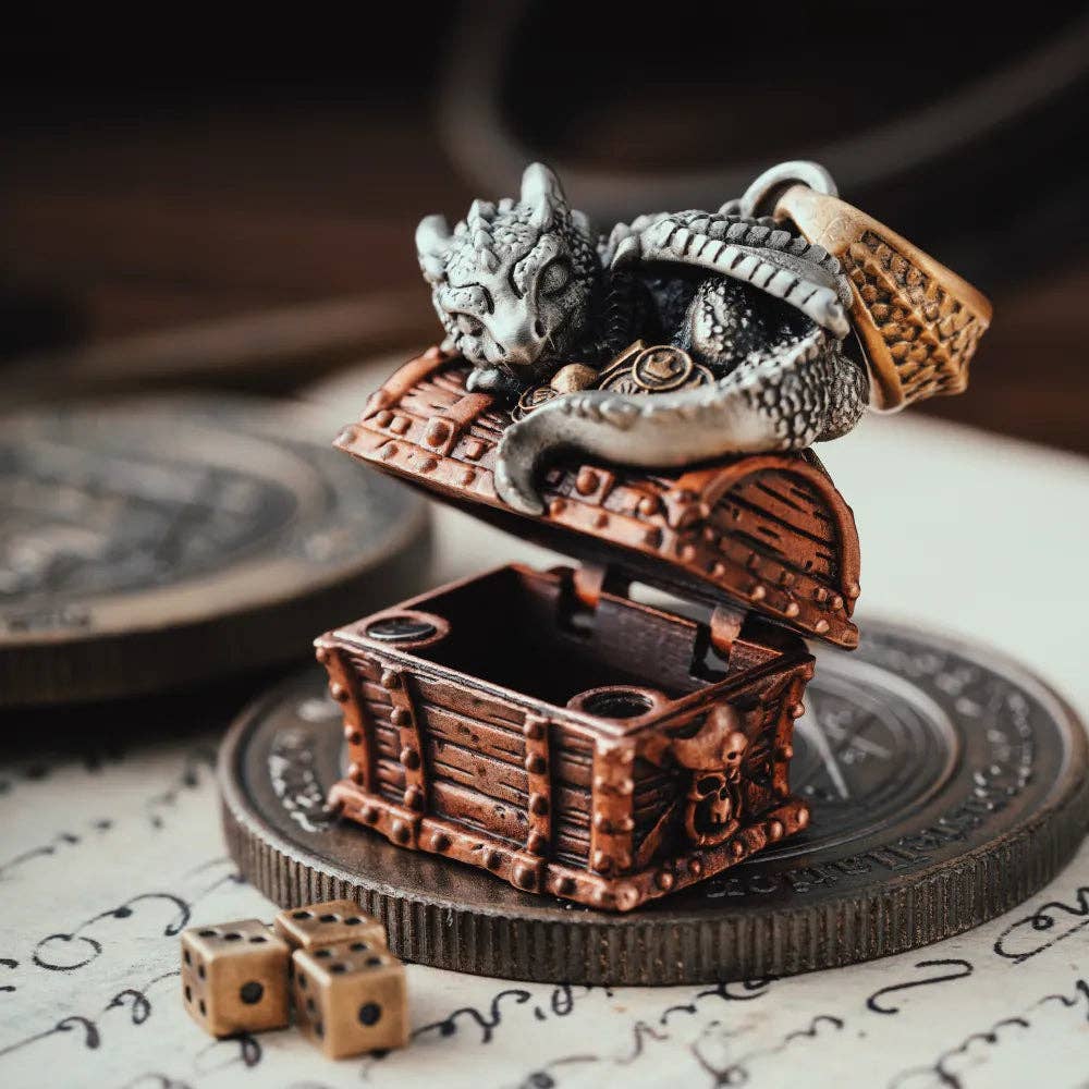 Coppertist.wu - Vendita all'ingrosso Ciondolo/pendente - Ciondolo Dragon Treasure Chest10