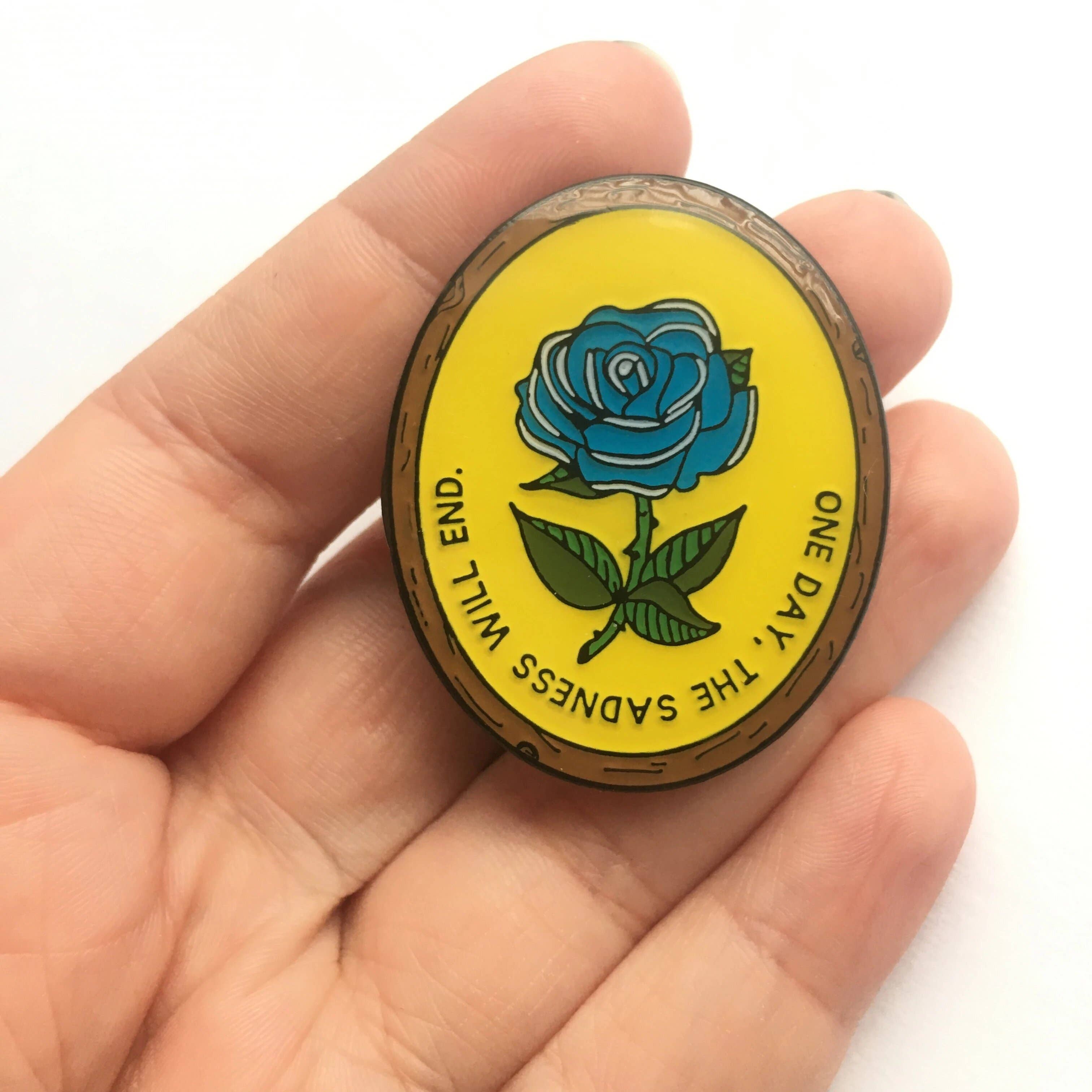 Lil Boat Boutique - Wholesale Lapel Pin/Button - One Day The Sadness Will End - Enamel Pin1
