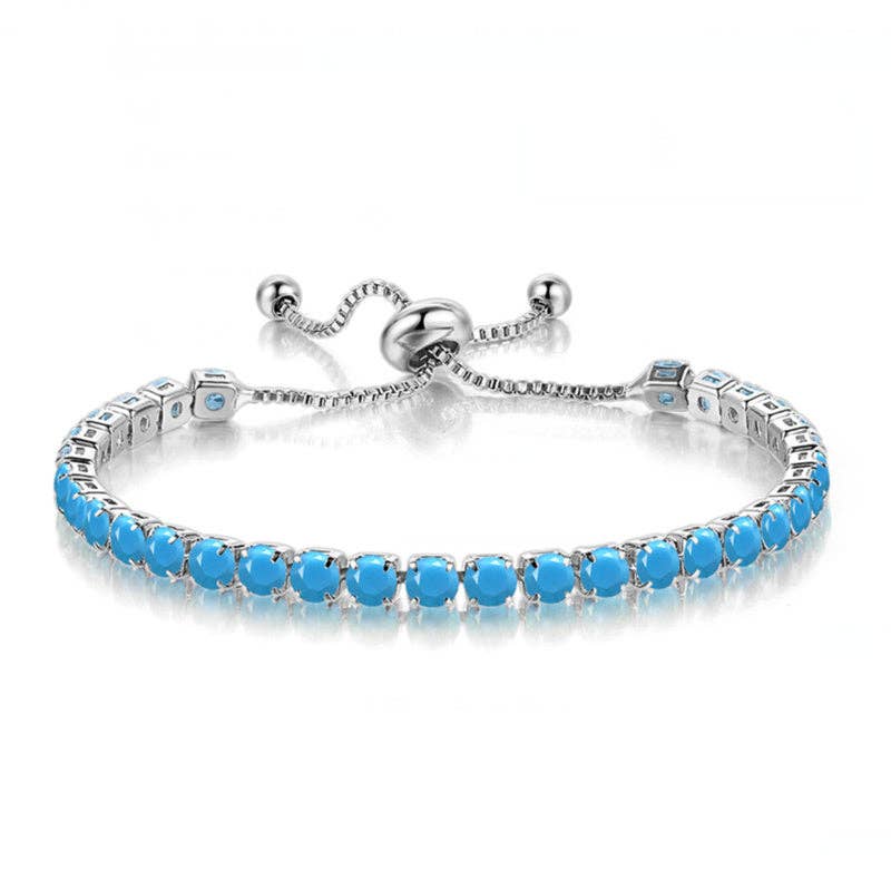 Perimade & Co. LLC - Wholesale Tennis Bracelet - Birthstone Wedding Tennis Bracelet in Solid Copper17