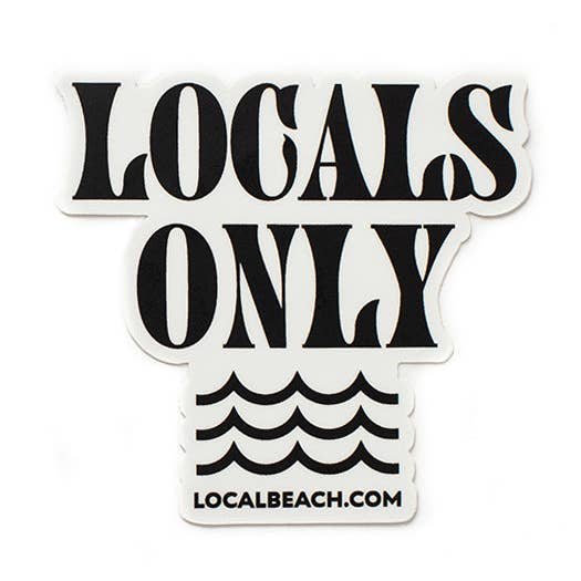 Local Beach - Wholesale Sticker - Vinyl Local Beach Stickers15