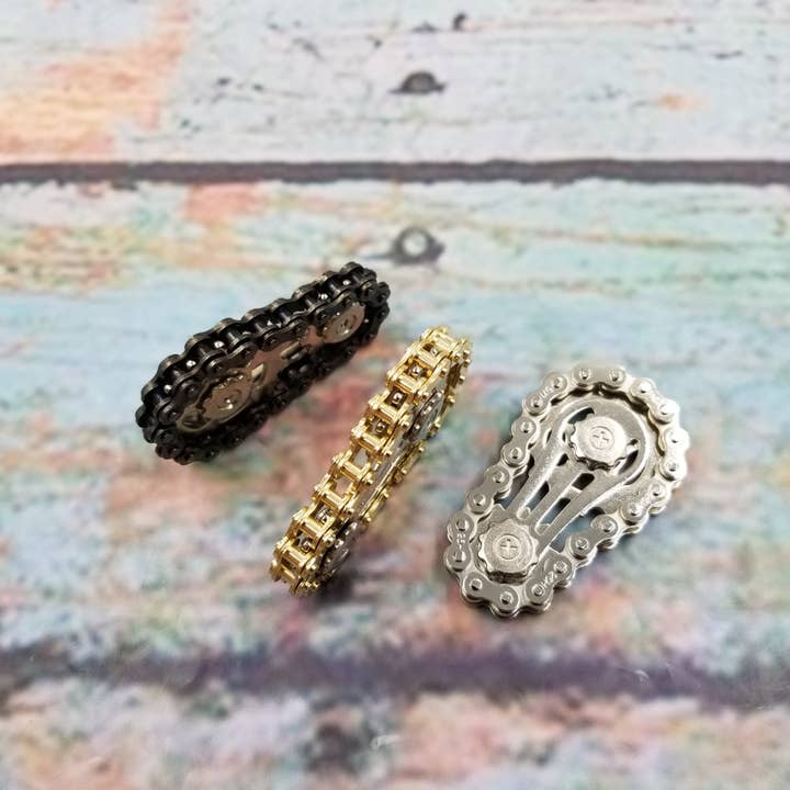 MIAS SHOP - Wholesale Fidget Toy - Kids - Metal Bicycle Chain Decompression Toy Fidget Toy2
