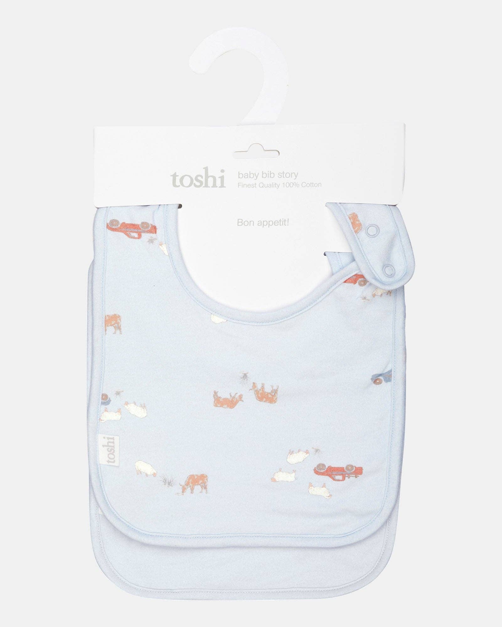 Toshi - Wholesale Bib – Baby - Baby Bib Story - 2pcs30