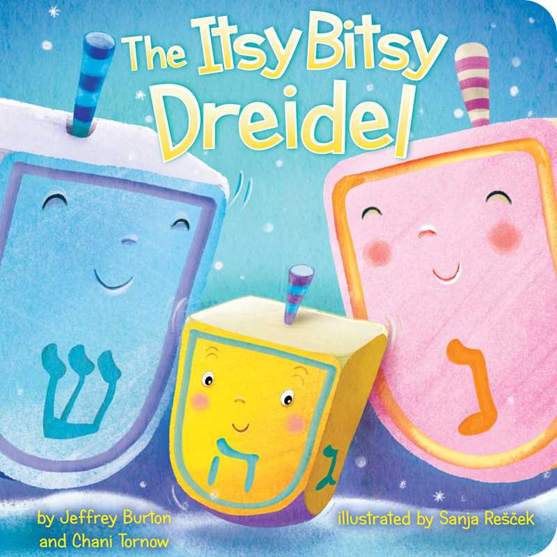 Simon & Schuster - Wholesale Preschool Book (3-5) - Itsy Bitsy Dreidel by Jeffrey Burton0