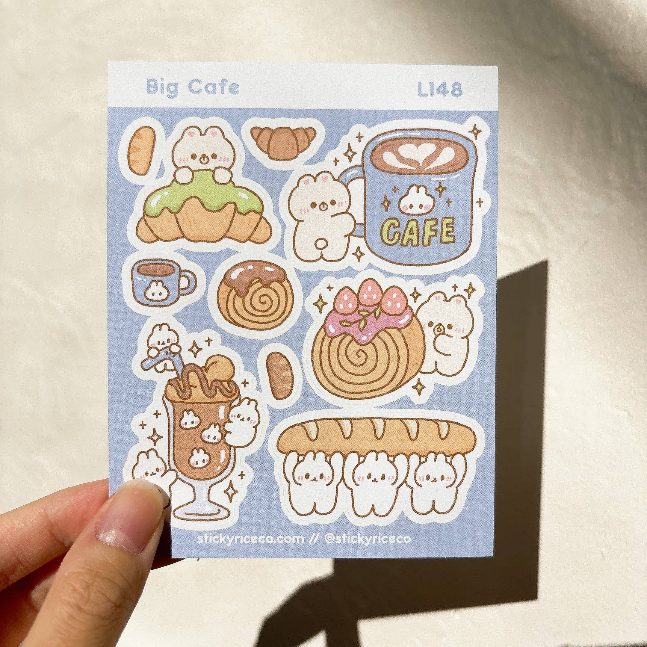 StickyRiceCo - Vente Autocollant - Feuilles d'autocollants mats pour le printemps 20247