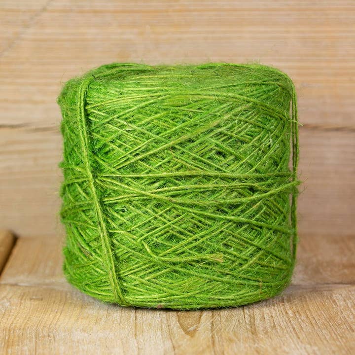 kadopapier.net - Wholesale Yarn - Thin jute rope Green