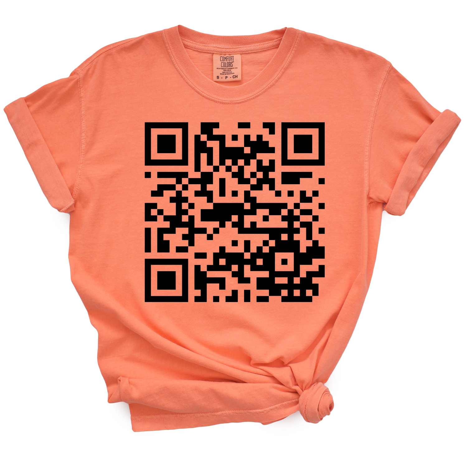 tcbco - Wholesale Screen Printed T-Shirt - Women's - Fuck You QR Code TShirt3