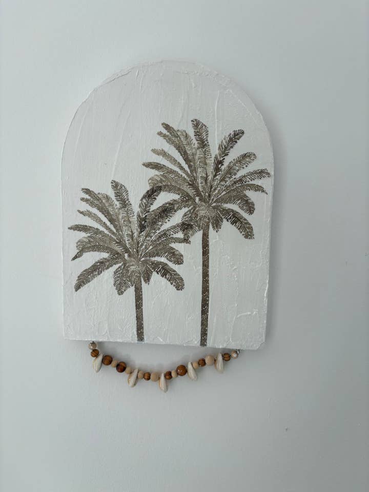 Textured two palms for wholesale by Hunter Kay Design