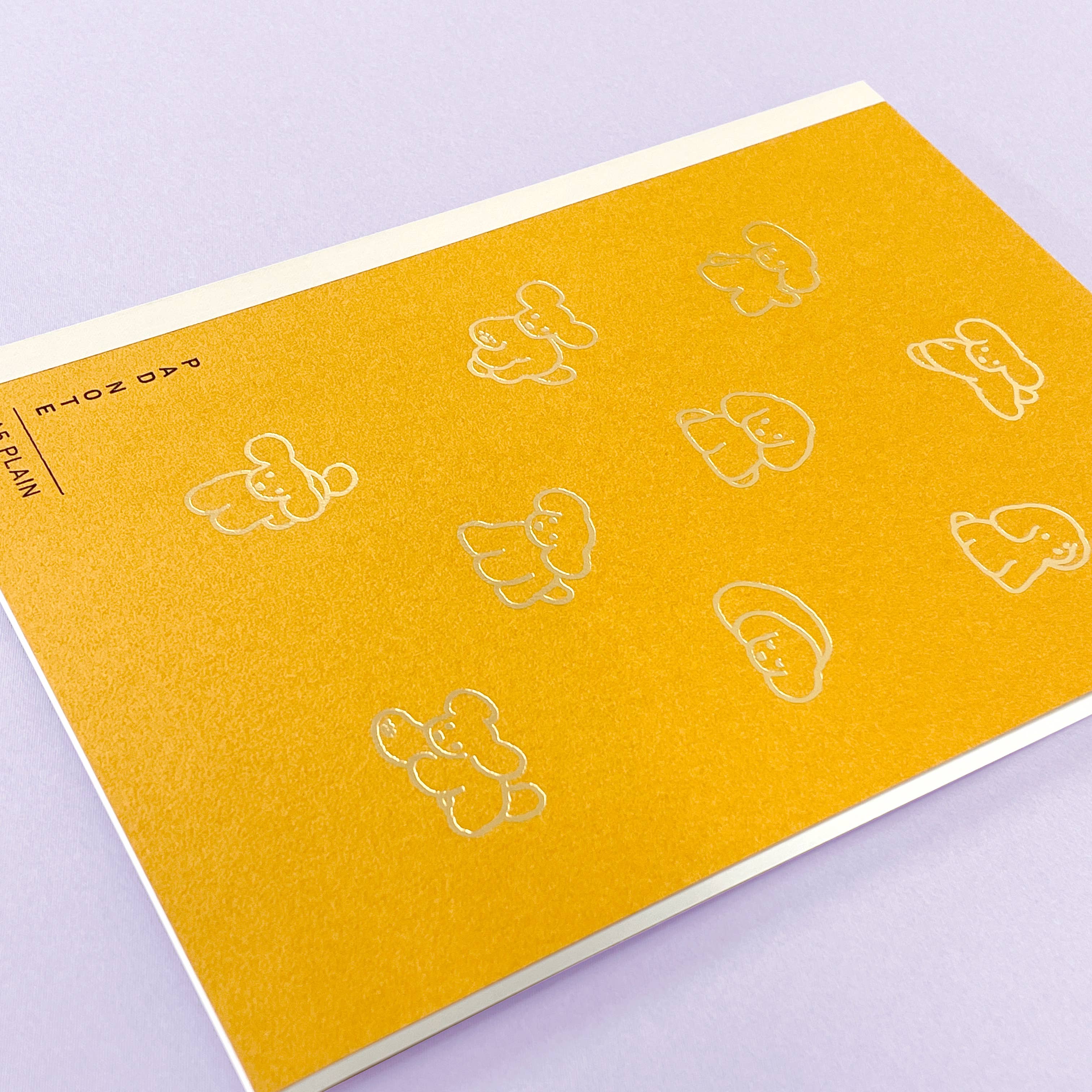 SIKIGU – wholesale Notebook – PAD NOTE / "DOG"series Collab. w/t Illustrator, NOTE BOOK2