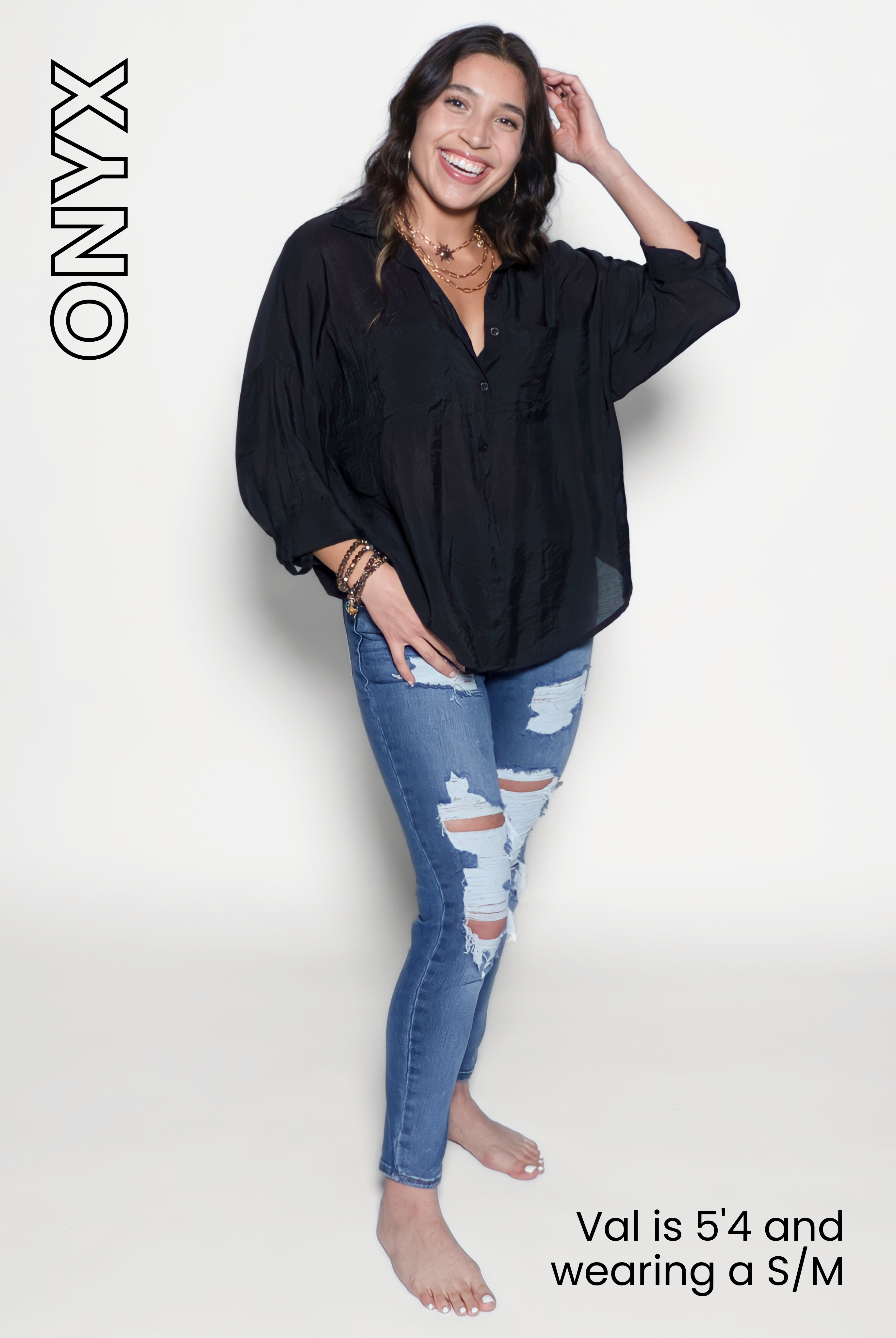 Katia Designs – wholesale Tröja med knappar – Dam – Gudinnans skjorta5