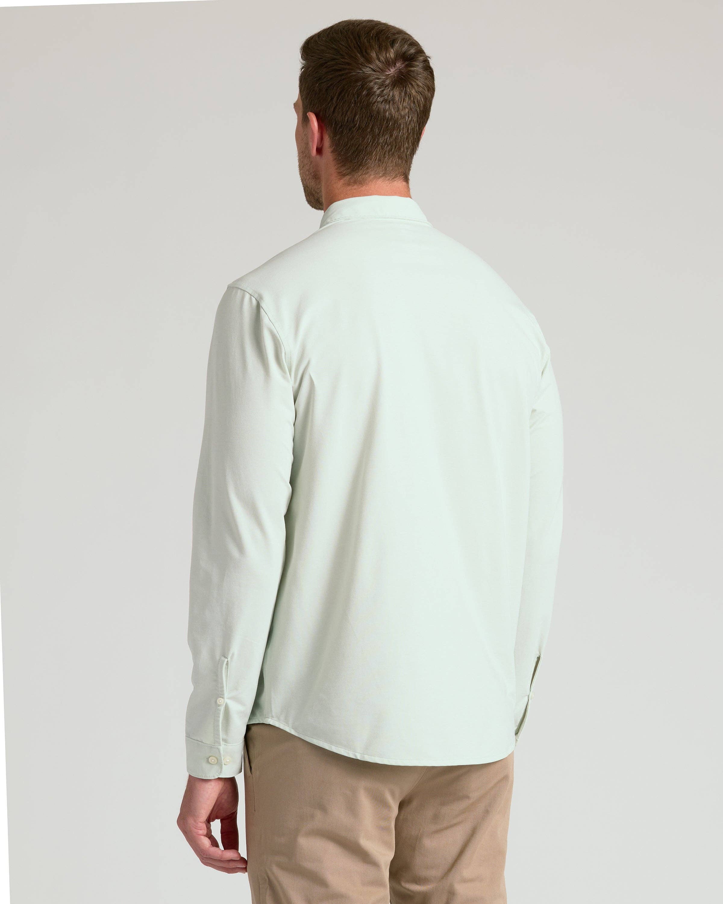 True Classic - Wholesale Button Down Shirt - Men's - Sprig Classic Stretch Oxford 2.05