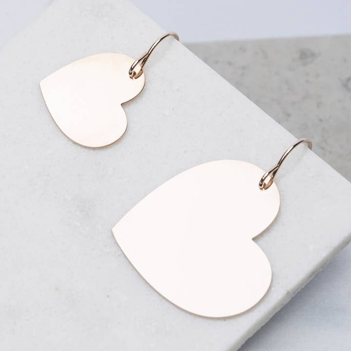 L&S Earrings | gold plated | made in Italy for wholesale by NINA TRA LE NUVOLE