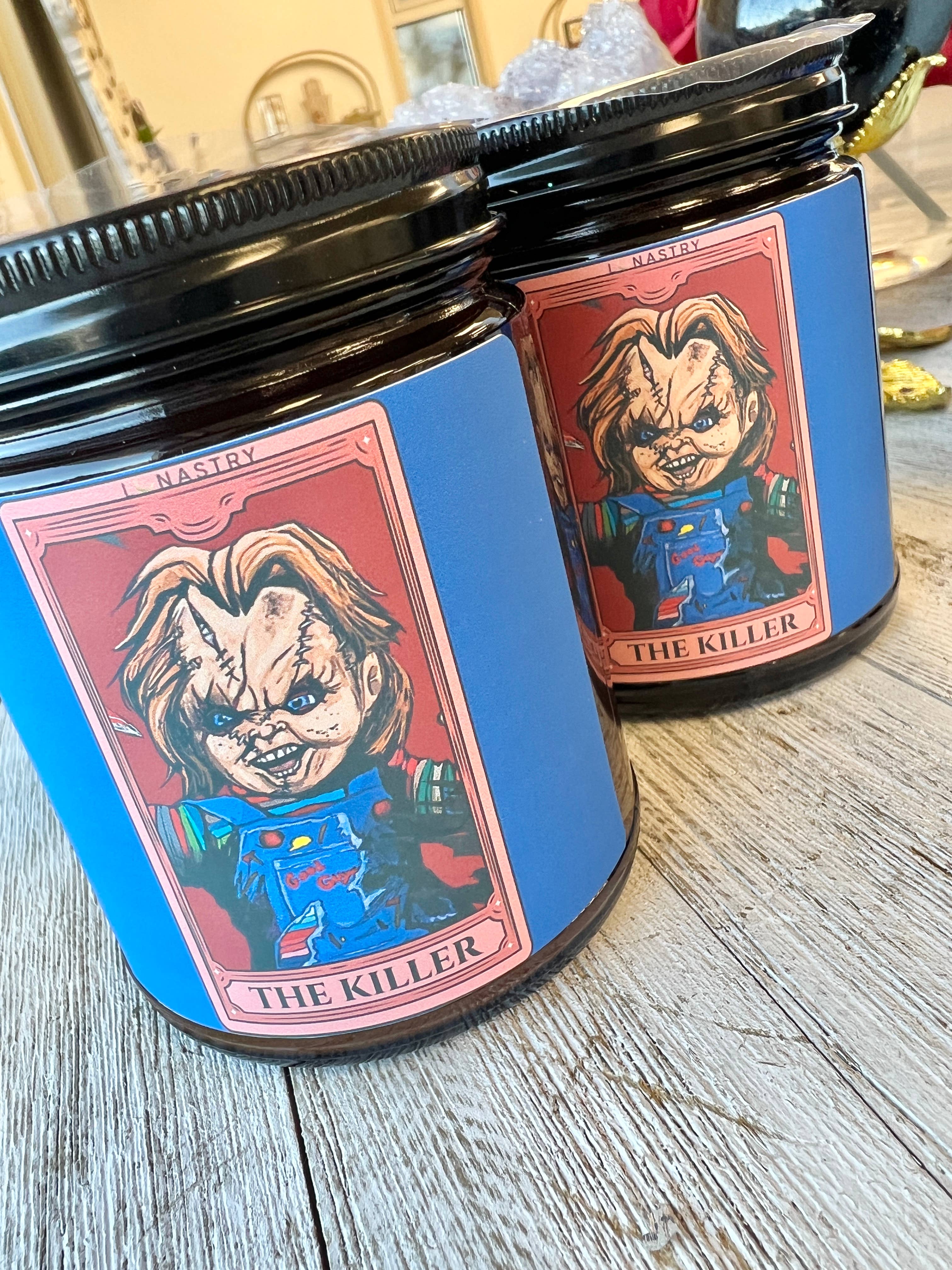 Lunastry - Wholesale Jar/Filled Candle - The Monster Frankenstein Candle5