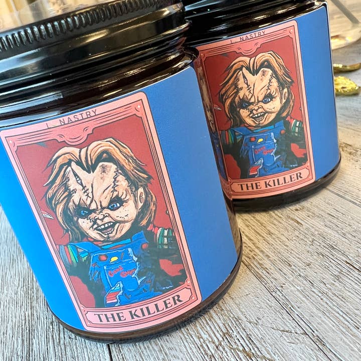 Lunastry - Wholesale Jar/Filled Candle - The Monster Frankenstein Candle5