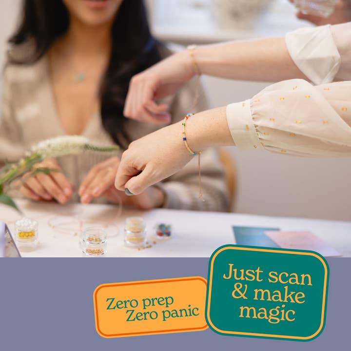 Let's Make & Do - Wholesale DIY Craft Kit - Create Your Own Seed Bead Bracelets Kit4