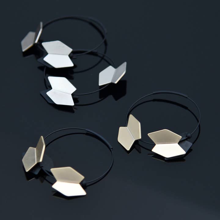 Leslie Hoop Earrings for wholesale by Pursuits