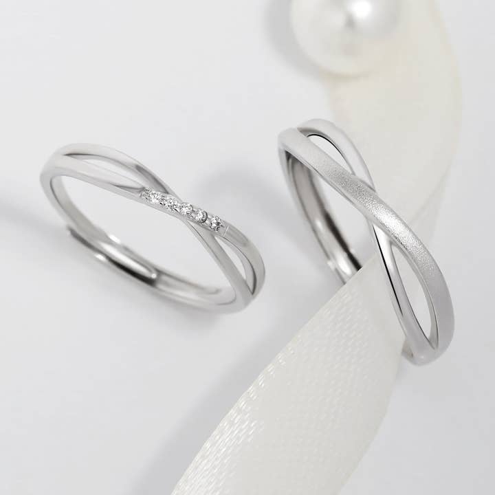 Infinite Love Couples' Rings for wholesale by Meissa Jewelry