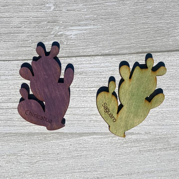 Magneter: Prickly Pear med Navn Drop for engroshandel hos Simple and Sylvan