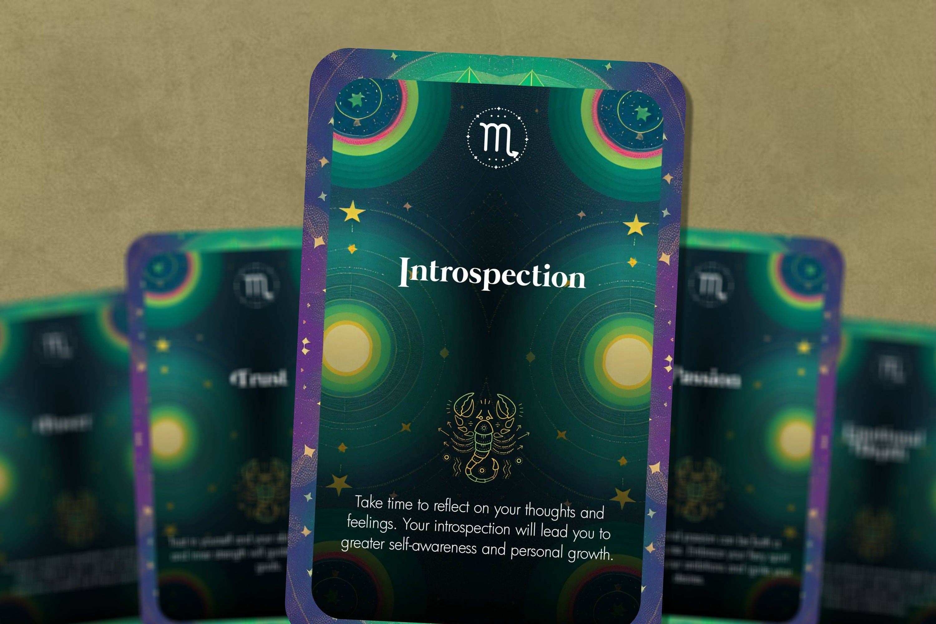 Ibiza Tarot USA - Venta al por mayor Cartas del tarot - El oráculo de Escorpio - El horóscopo místico10