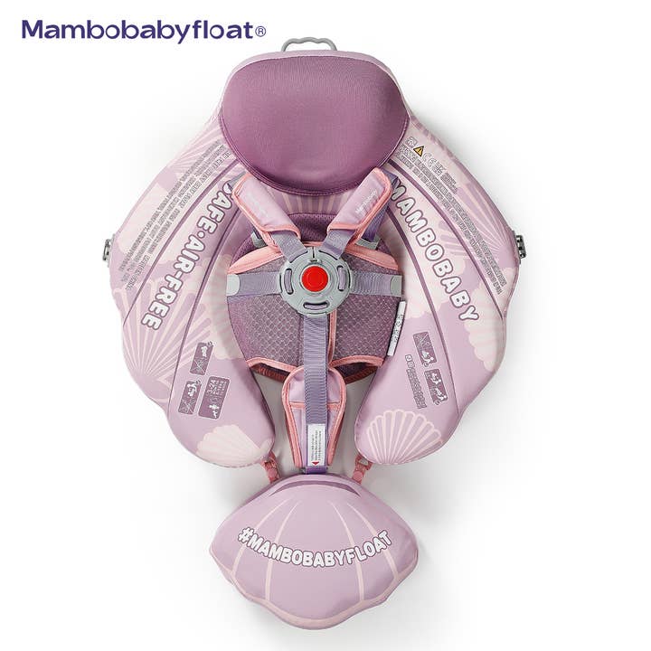 PPR - Wholesale Beach/Pool Toy - Kids & Baby - Mambobaby Float - Innovative Explorer - Seashell Pink1