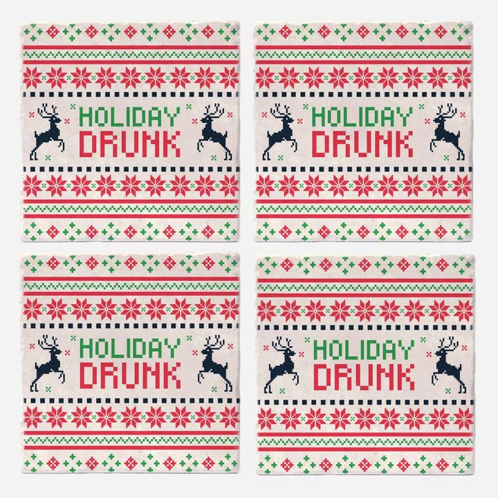 Versatile Coasters Canada - Wholesale Coasters - Holiday Drunk Coasters3