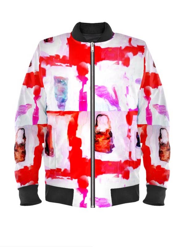 "Fashion Forward" Lady B Bomber Jacket for wholesale by Lady Barbara Pinson Artist