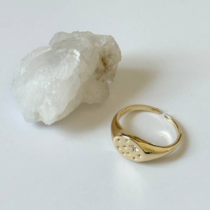 Tramps+Thieves - Wholesale Signet Ring - Etoile Signet Ring2