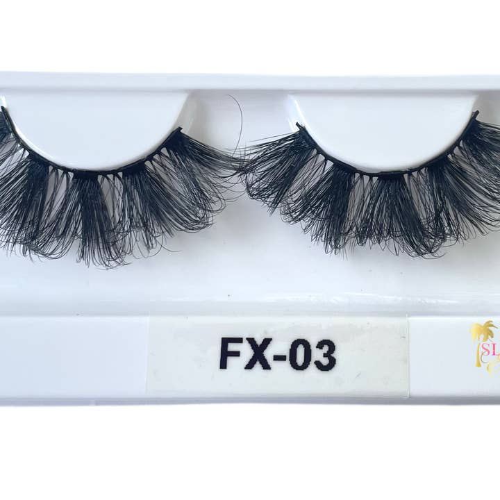 Island Eyez Vendor - Wholesale False/Fake Eyelashes - 25mm Faux Minks Wholesale