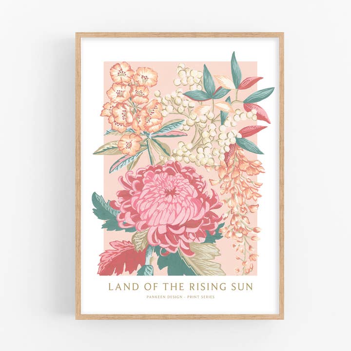LAND OF THE RISING SUN - ART PRINT for wholesale by Pankeen