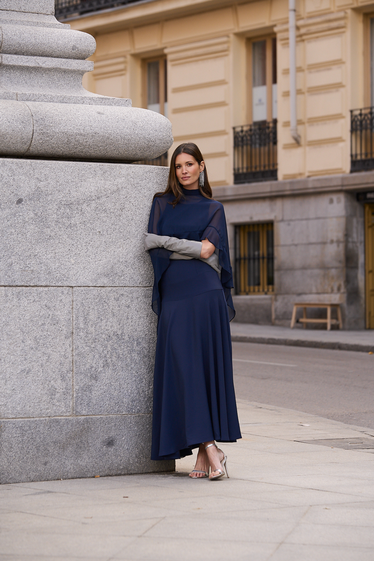 Bruna - Wholesale Dress - Women's - Jasmina Navy Dress · Allure ·0