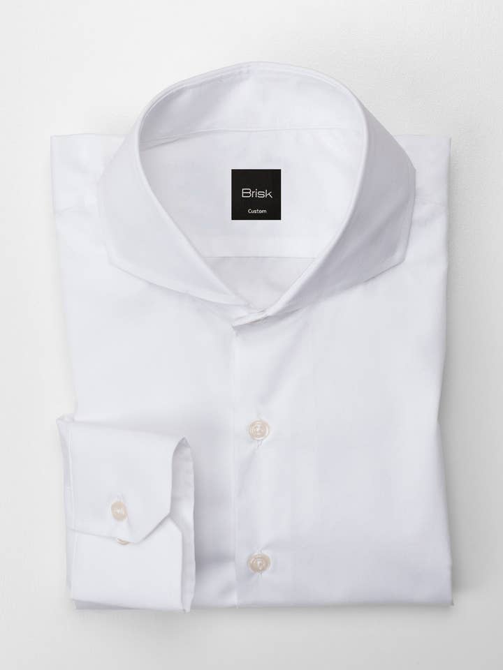 Camisa elástica Pearl White para venta al por mayor de BRISK