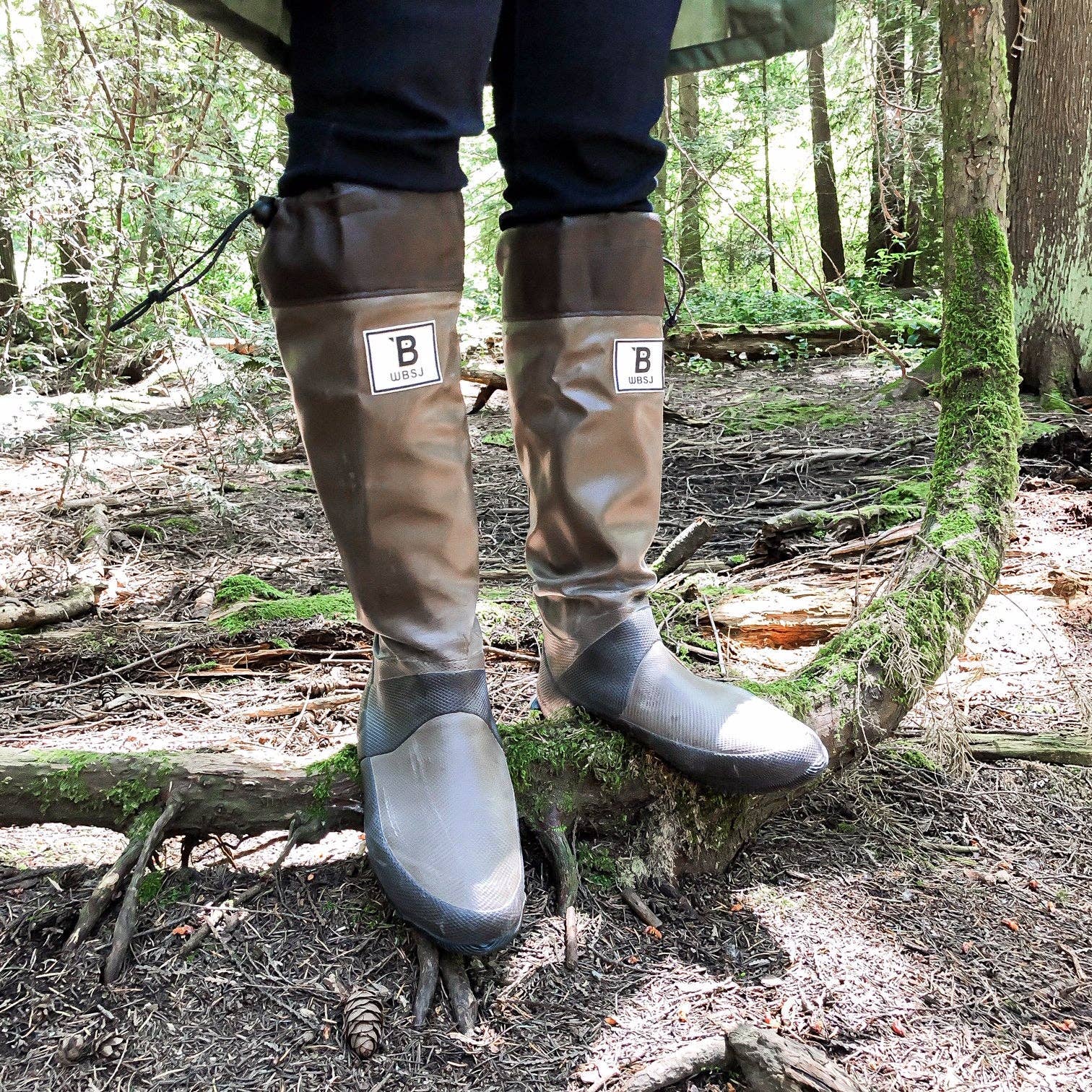 branches & knots - Vente Bottes de pluie – femme - Bottes de pluie WBSJ - Marron9