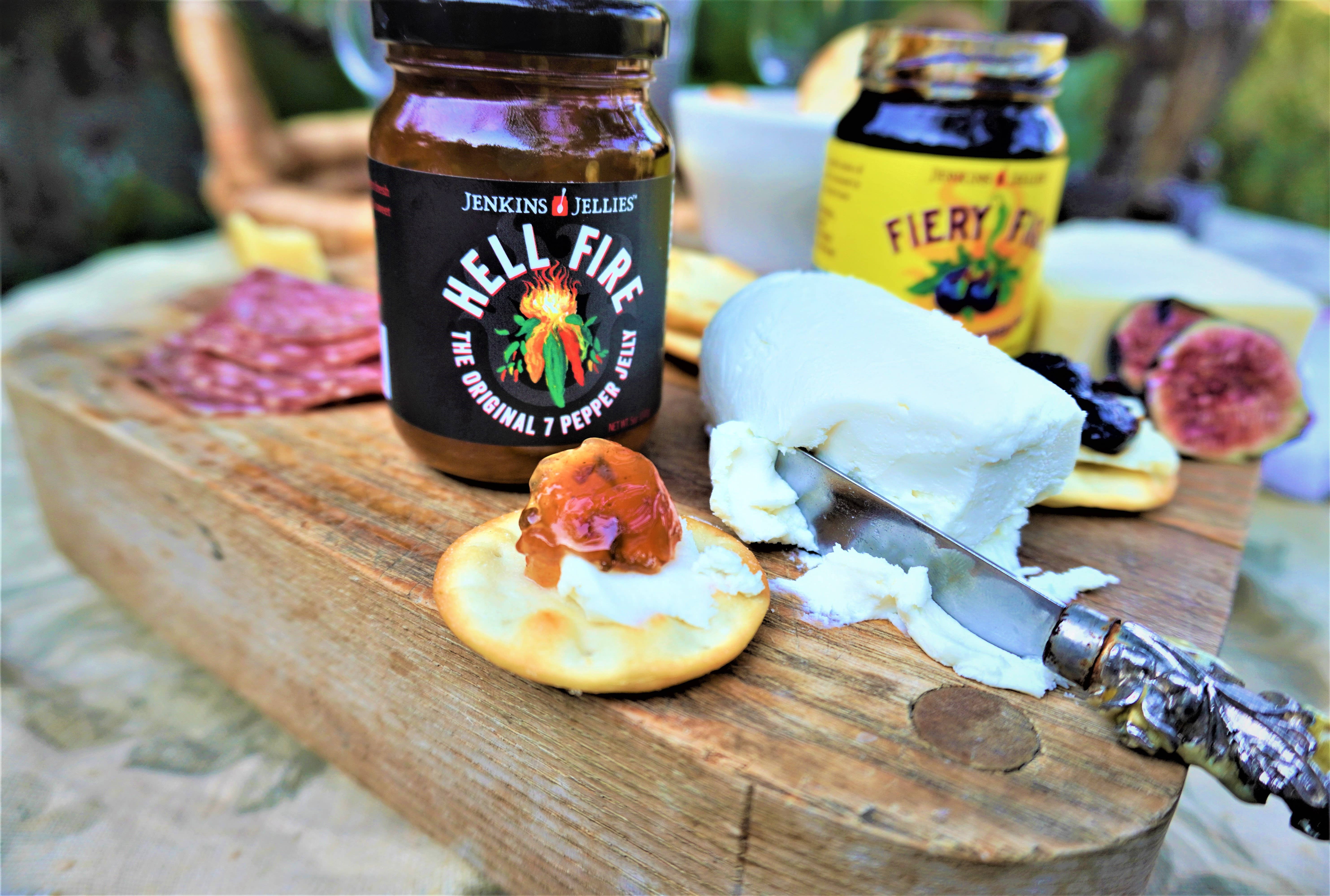 JENKINS JELLIES - Wholesale Jam/Jelly - 5 oz Hell Fire Pepper Jelly5