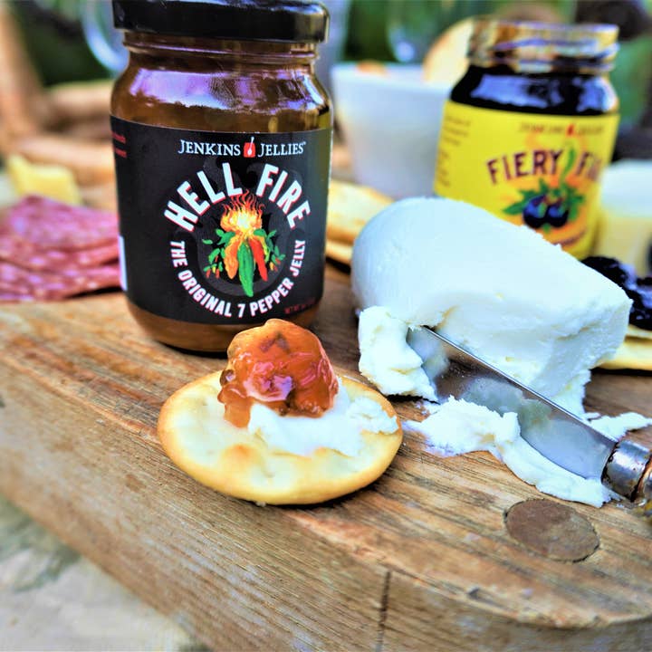 JENKINS JELLIES - Wholesale Jam/Jelly - 5 oz Hell Fire Pepper Jelly5