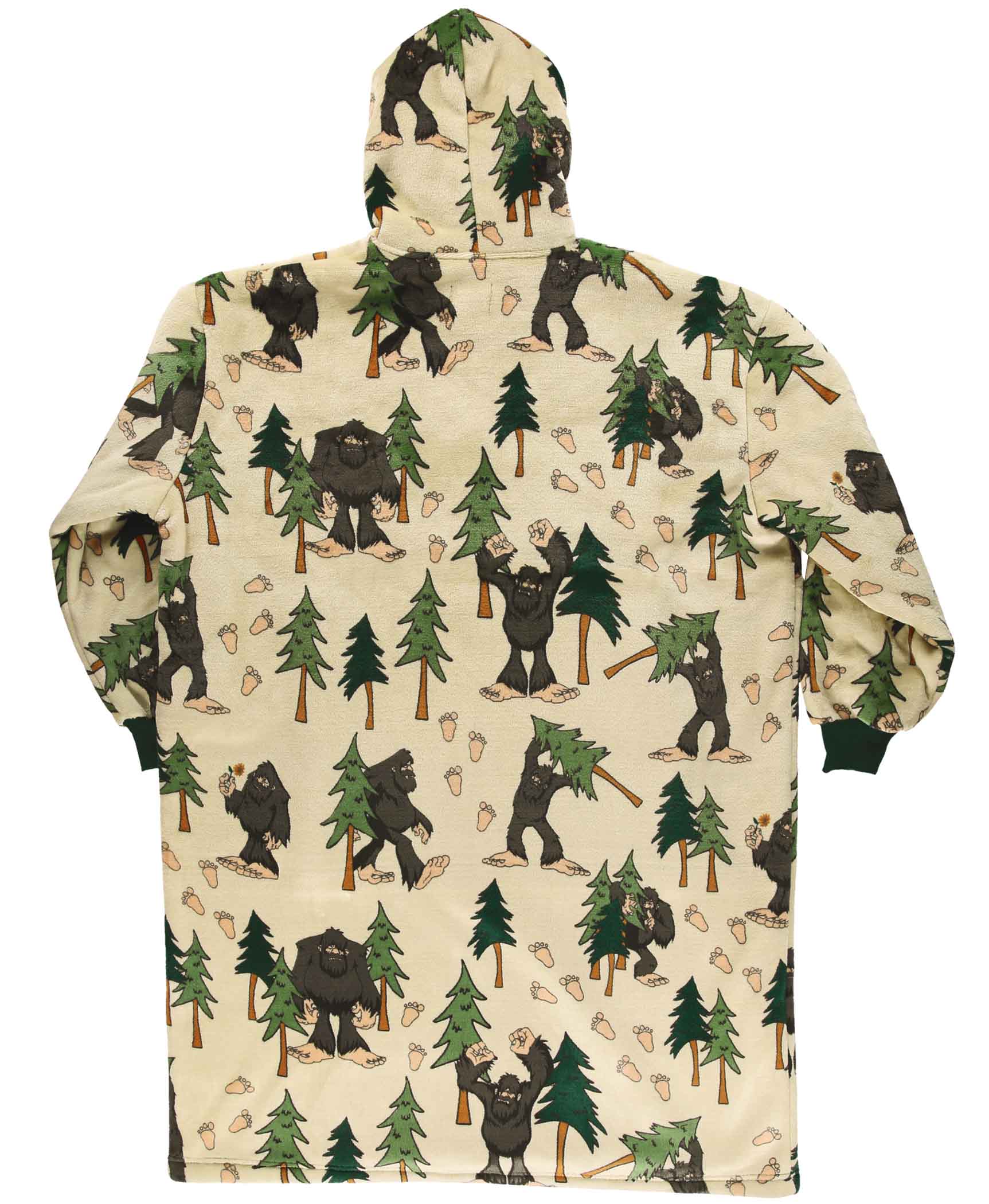 Lazy One - Vente Sweat à capuche – unisexe - Hoodie Couverture Sasquatch1