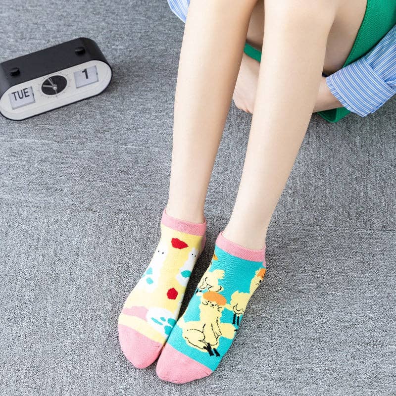 TheSockWave – wholesale Strumpor - Unisex – Alpaca Adventures Strumpa1