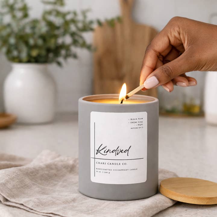 Chari Candle Co. - Wholesale Jar/Filled Candle - Kindred1