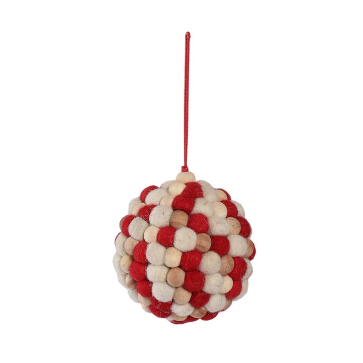 Vatican Homes – wholesale Ornament – Mini Pompom Ball Ornament0