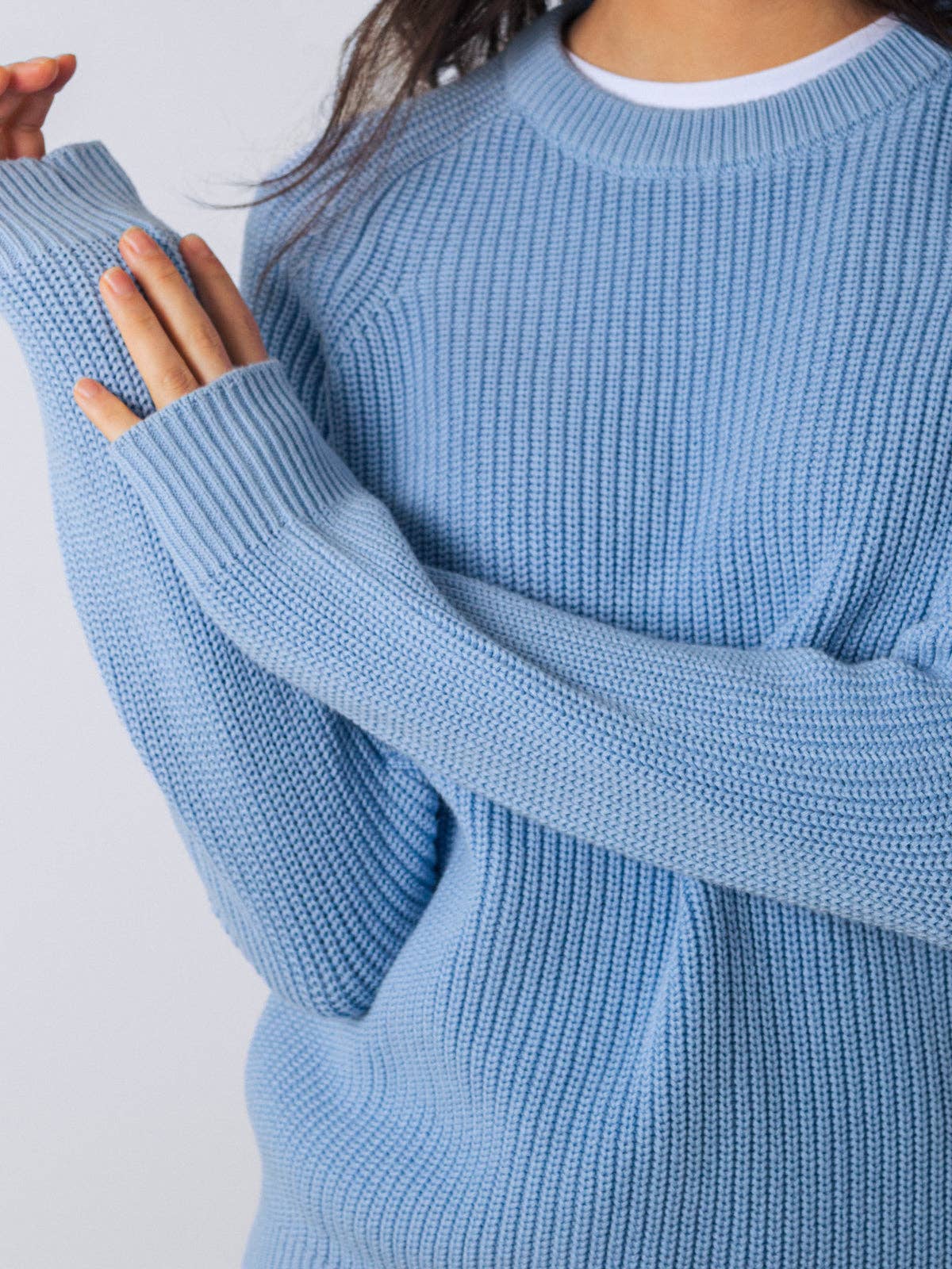 Honest Basics – wholesale Knitted jumper – Women′s – Heavy Knit Jumper Women4